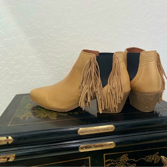 Zara Fringe Booties - Picture 4 of 8